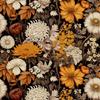 Outdoor Dekostoffe Oxford - Motiv Blumen I Dx5419