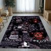 Tappeto Area Antiscivolo Horror Freddy F-FNAF Giochi Soggiorno Tappeto Morbido per Camera da Letto Stanza dei Giochi dei Bambini Divano, Zerbino Decorazione per la Casa Regalo
