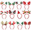 Headbands Playful Christmas With Colorful Reindeer Antlers For Festive Outfits Party