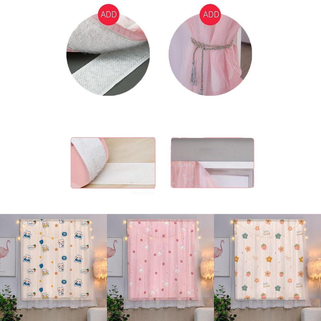 Charming Blackout Drapes Featuring Adorable Cartoon Designs And Quality Lace For Stylish Homes