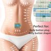 100-Piece Medical Belly Tape, Belly Button Plug, Belly Button Shaper, 5x5cm Transparent Medical Tape Film Dressing