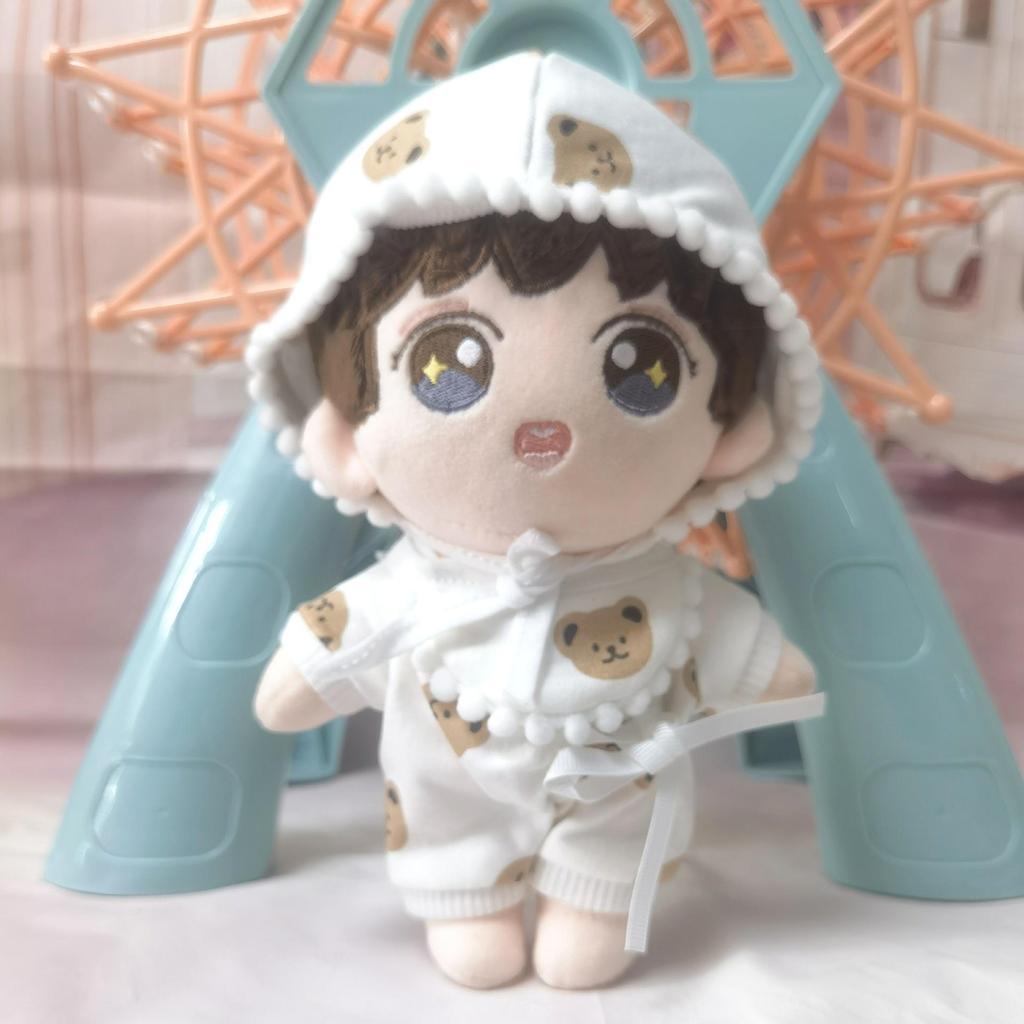20CM Cotton Doll New Year Outfit Plush Toy Replacement - Kids' Birthday Gift