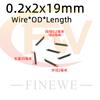 10PCS  Wire 0.2mm Length 5-50mm Stainless Steel  Mini Spring  DIY Mechanical Samll  Tension Spring