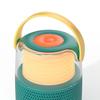 Enceinte bluetooth - lick - lumineuse avec micro - change voix - karaoke - bleu