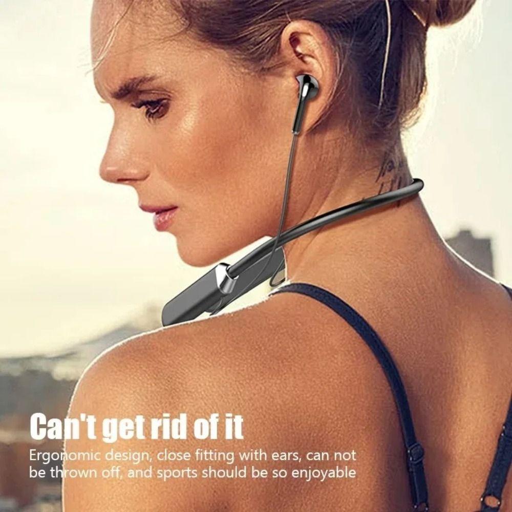 High Sound Wireless Neckband Bluetooth Earphones Hanging Neck Bluetooth Headset  Universal