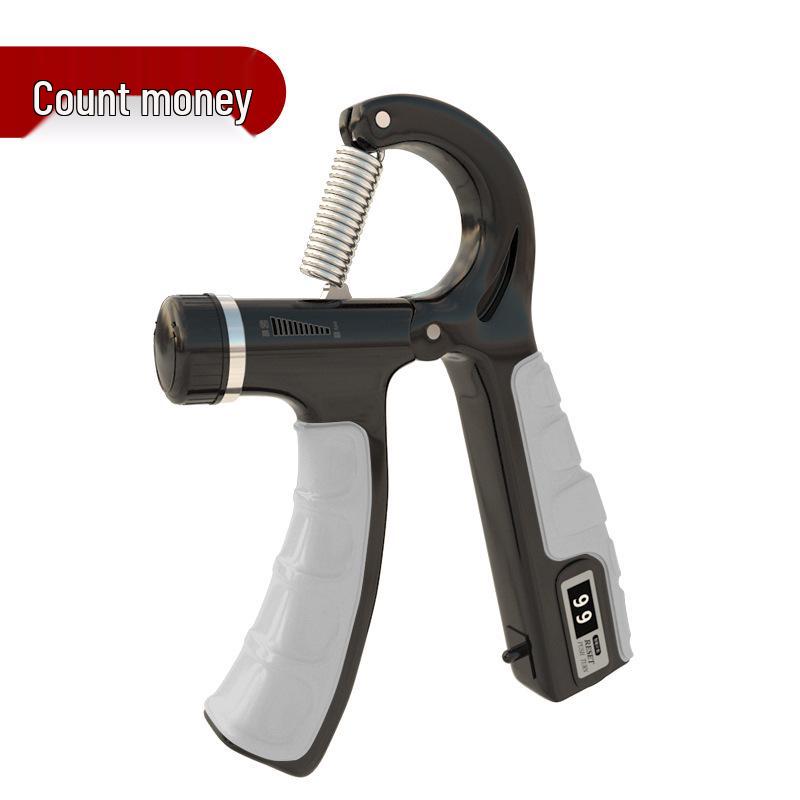 Verstellbarer elektronischer Handkrafttrainer für Männer – Professionelles Hand- und Fingertrainingsgerät mit Zählfunktion