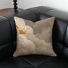 Warm Paper Cranes Cushion Cover Pillow Case Antidustmite Invisible Zipper Silky Plush Cushion