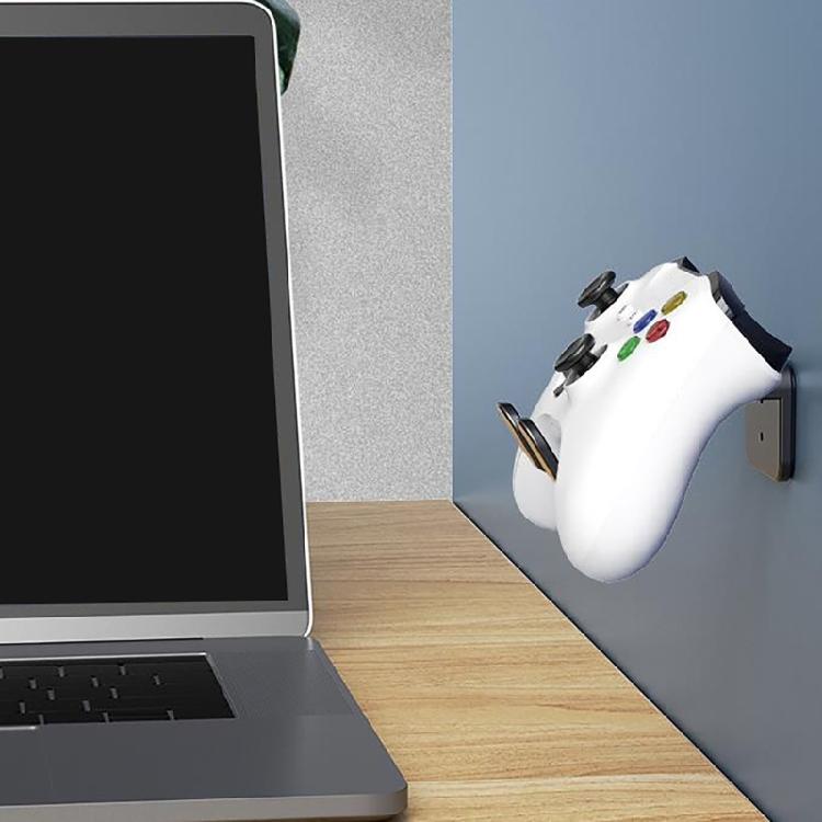 3PCS Universal Gamepad Hanger Game Controller Holder Desk Side Display Shelf Bag Handbag Hat Storage Organiser Rack