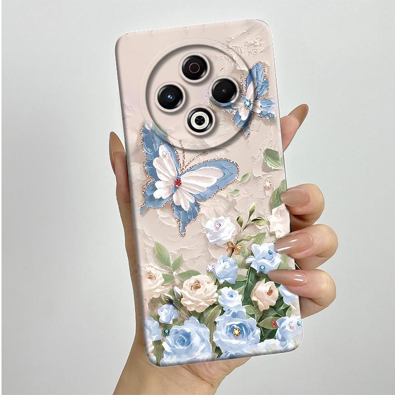 For Tecno Spark 30 4G KL6 Phone Case Cover Silicone Sweet Painted Shell Cartoon Funda Lovely Printed Protective Casing Coque