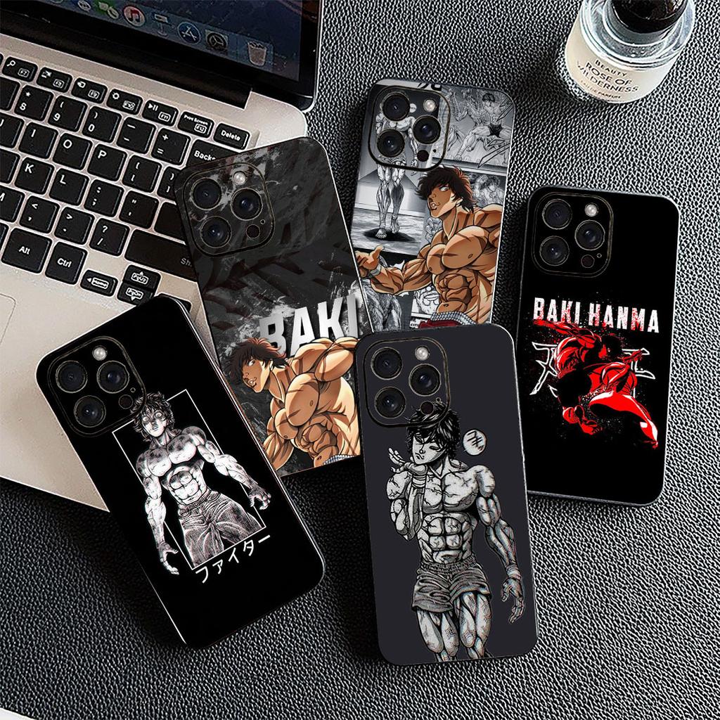 Baki Anime Hanmas Art Phone Case for Xiaomi Redmi Note 13 14 Pro Plus ProPlus 14C 13C Pro+ 5G Protective Cover