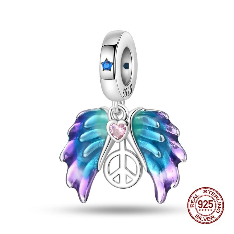 Charms Copper Fit Charms 3Mm Original Bracelet Womens Sunflower Bead Under The Moon Pendant Diy Fine Jewelry Gift New In