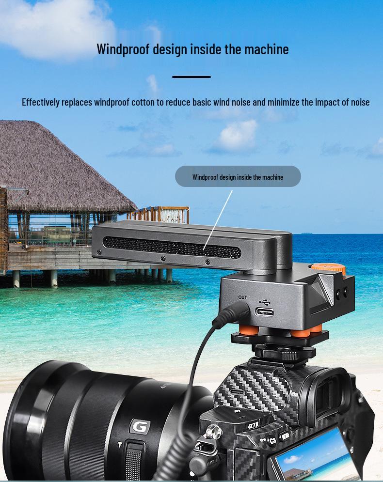COMICA Traxshot DSLR Directional Interview & Recording Microphone