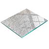 Tempered Glass Kitchen Backsplash With Decorative Stone Wall Graphic 60X52 Cm