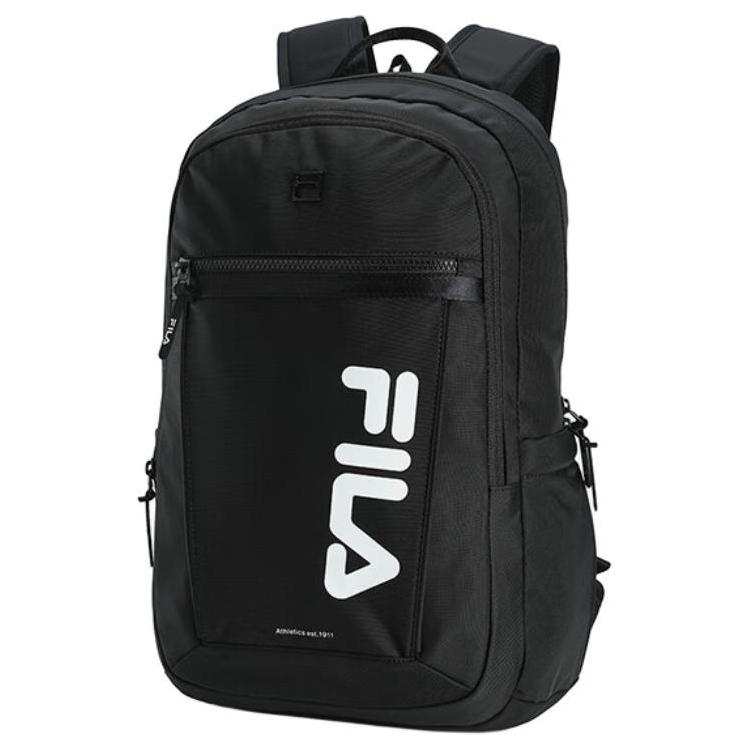 New FILA Fitness Fabric Backpack Tubas Men's Black A13M511107FBK