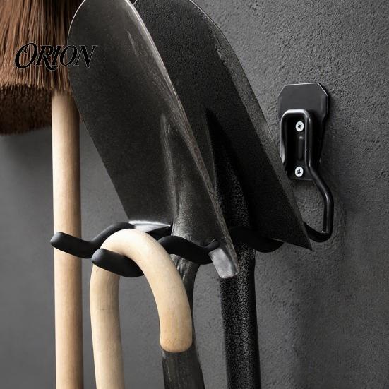Garage Organization Equipment U-Shaped Storage Utility Hook, Heavy Duty Metal Organizer, Wall Mounted Solution for Shed Space Saving Hanger Extension