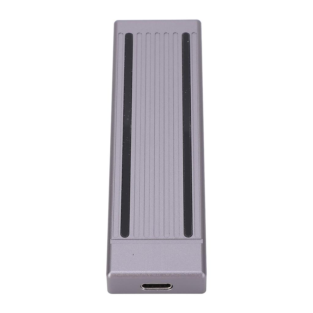 Type C SSD Enclosure Portable 10Gbps USB3.1 Gen2 M.2 NGFF Solid State Drive Enclosure With RGB Lighting for 2230 2242