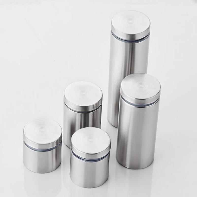 1PC of M16 Advertising Nail Stainless Steel Acrylic Nail Glass Fixing Decorative Nail Mirror Nail Cover Advertising Board Screw