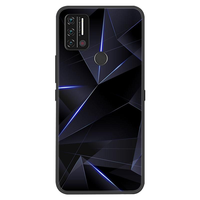 Custodia Per Umidigi A7 A9 Pro Custodie Morbido Silicone Protezione Stampa Coperture Nere per Umidigi A9 A7 Pro Funda Coque A9Pro A 9 Capa