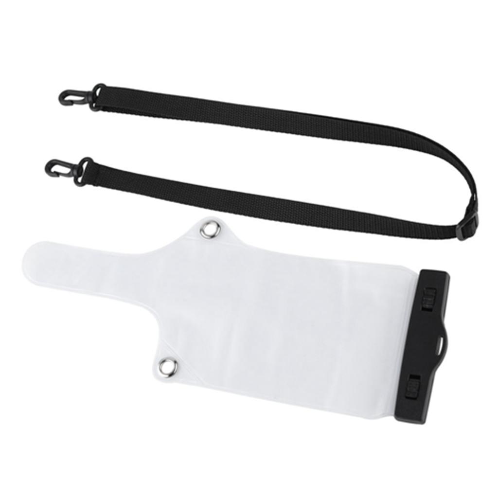 Walkie Talkie Transparent Bag Waterproof Bag Clip Lanyard Protective Sleeve