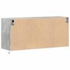 Vidaxl Ścienna Szafka Tv Z Led, Szarość Betonu, 100X31X45 Cm