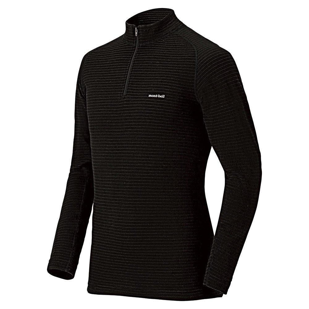 mont-bell Super Merino Wool EXP. High Neck Shirt Men s 1107583 black M