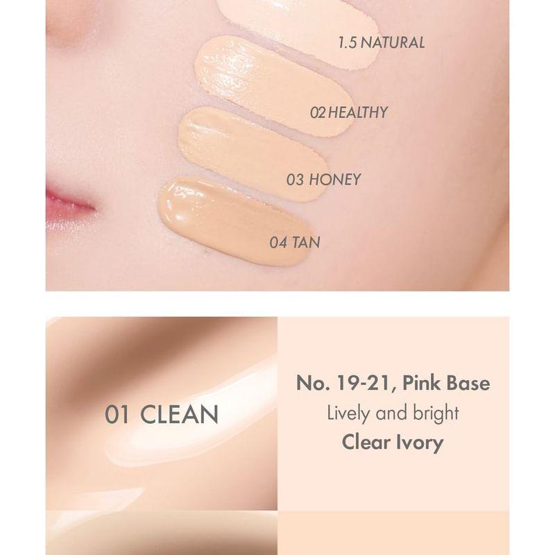 AMUSE - Dew Jelly Master Cushion - 5 Colors