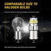 AUXITO 1156 LED Reverse Backup Bulbs Light Super Bright White 6500K 2400LM BA15S