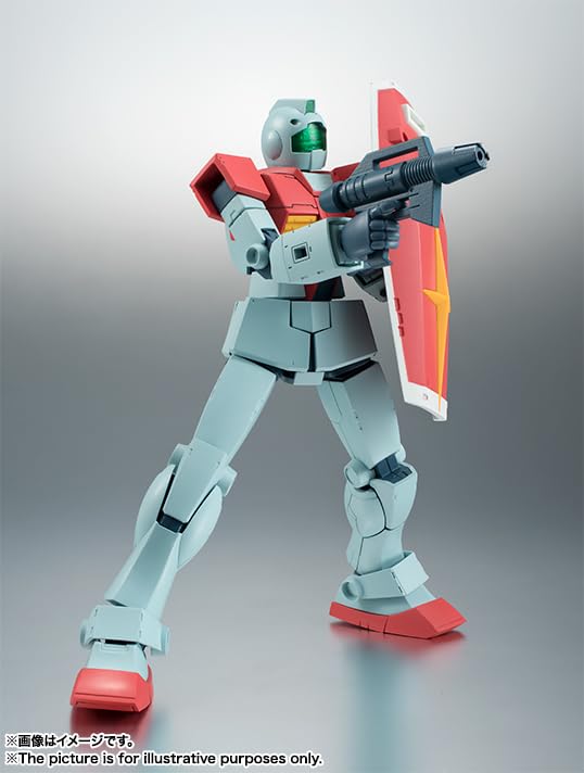TAMASHII NATIONS ROBOT SPIRITS Mobile Suit Gundam RGM-79 GM Ver. A.N.I.M.E. (Rerelease) Approximately 125mm PVC & ABS Painted Movable Figure