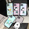 Cartoon Lovely S-Snoopies Phone Case For iPhone 16 15 14 11 12 13 Mini Pro XS Max Cover 6 7 8 Plus X Funda Shell