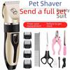 Elektrisches Haarschneide- und Nagelschneider-Set für Haustiere für Katzen und Hunde