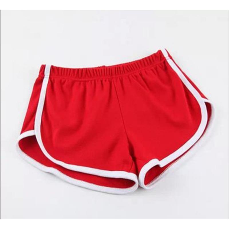 Sports Shorts Women's Home Casual Solid Color Yoga Beach Pants Candy Color Hot Pants