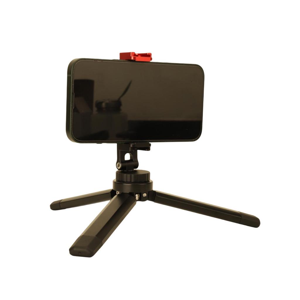 Aluminum Alloy Projector Stabilizer Tripod with Four-Speed Fan Adjustment for Live Broadcasts