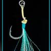 Iron Plate Double Hook with Luminous Kevlar Line – Anti-Bite for Big Fish: Mackerel, Seabass, Black Carp, Slow Retrieve Sea Fishing.