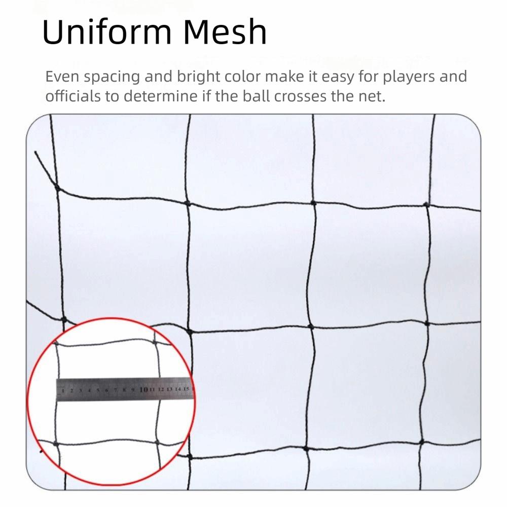9.5*1M Volleyball Net Easy Setup Sports Net Durable Practice Equipment  Backyard