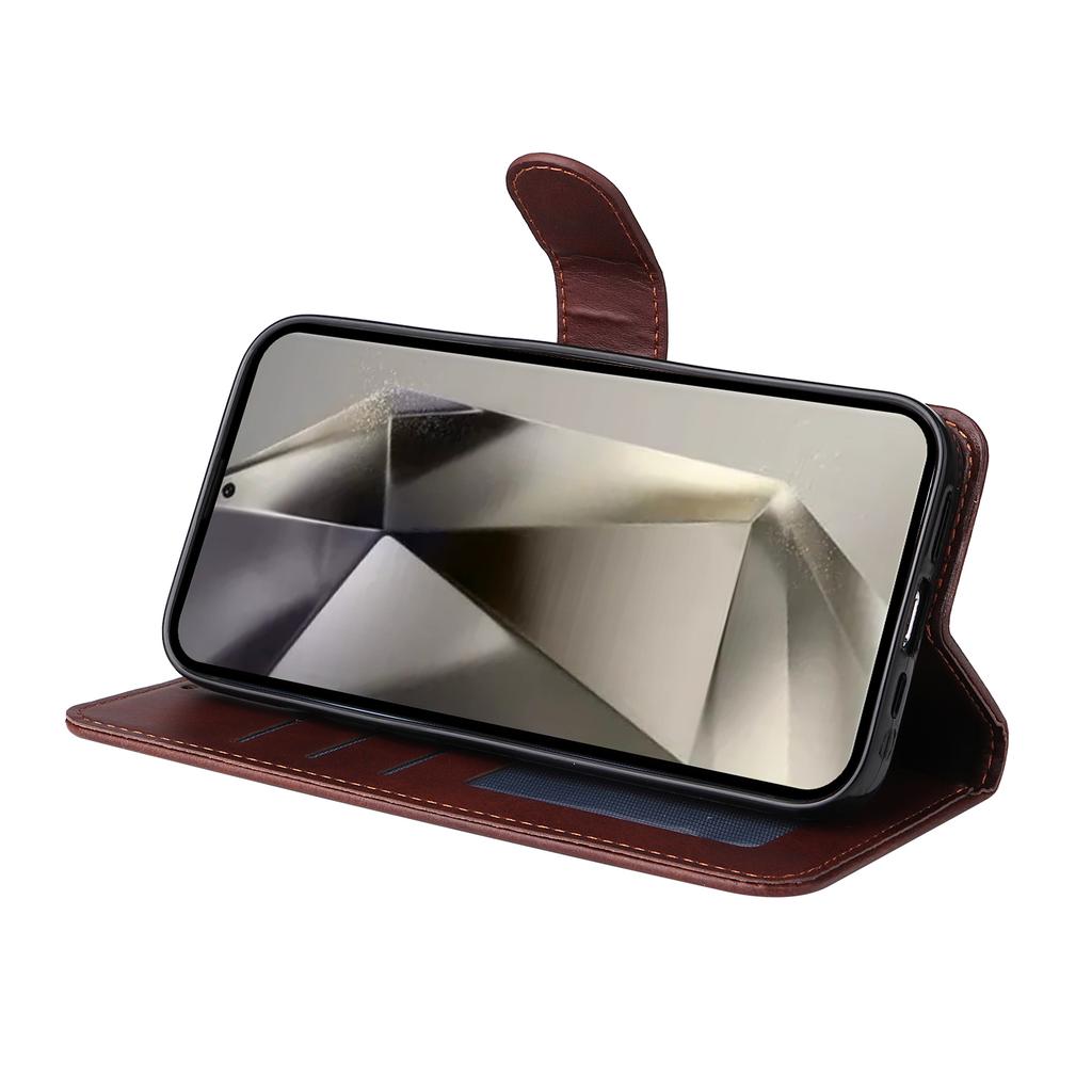 For Samsung Galaxy S25 Ultra Case Wallet PU Leather Folio Flip Phone Cover