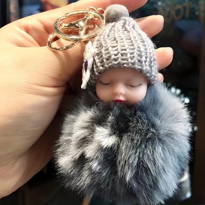 1pc, Doll Plush Pendant,Sleepping Baby Bag Pendant , Holiday Gifts, Creative Small Gifts, Holiday Accessories.