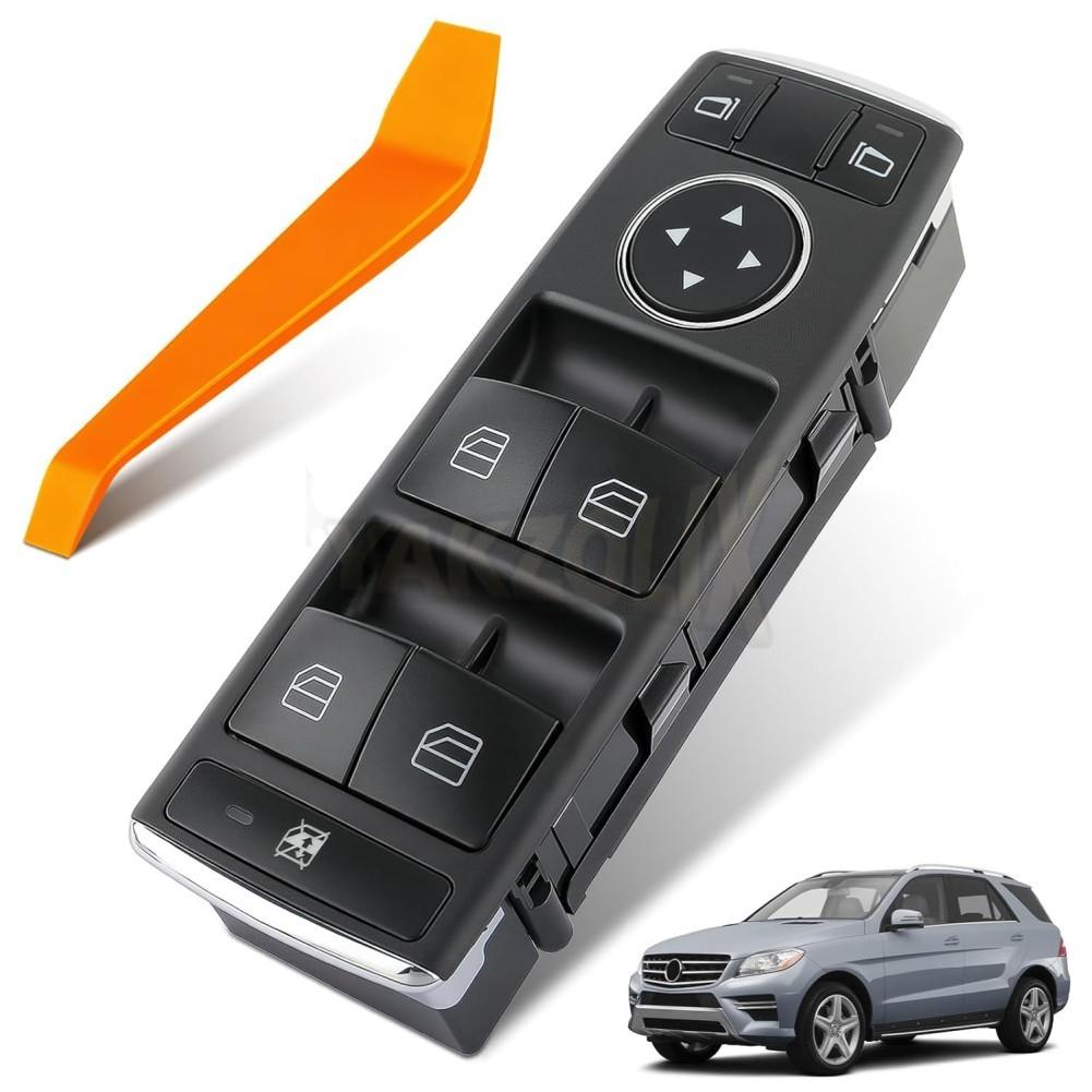For Mercedes Benz A B CLA G500 G550 G63 AMG GLA GLE ML250 ML63 AMG 1669054400 1669054300 Front Left Power Window Master Switch