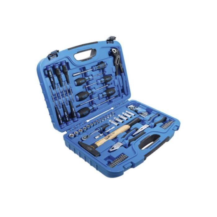 Caisse à outils pour clés à douilles bgs technic - 67 pcs - 2217