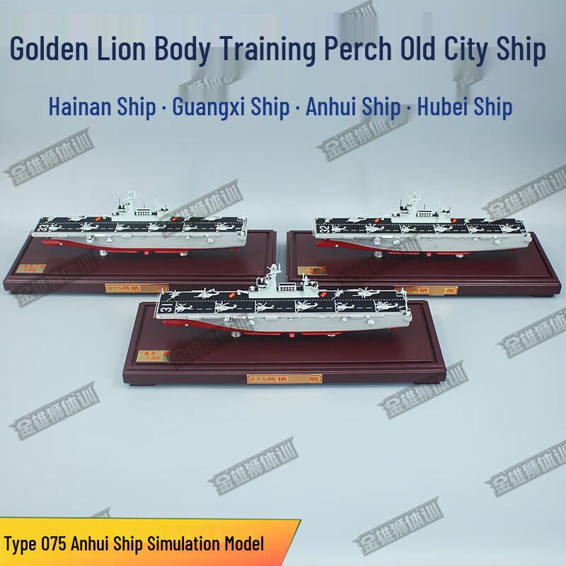 Type 075 Anhui Amphibious Ship Model