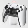 Dual Wireless Game Controller White One-to-Two 2.4G Connection EU Plug Type Home TV Game Console
