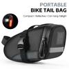Bike Saddle Tube Bag Waterproof   Under Seats Bag Large Capacity Cycle Storage Bag Quick Release   Accessories