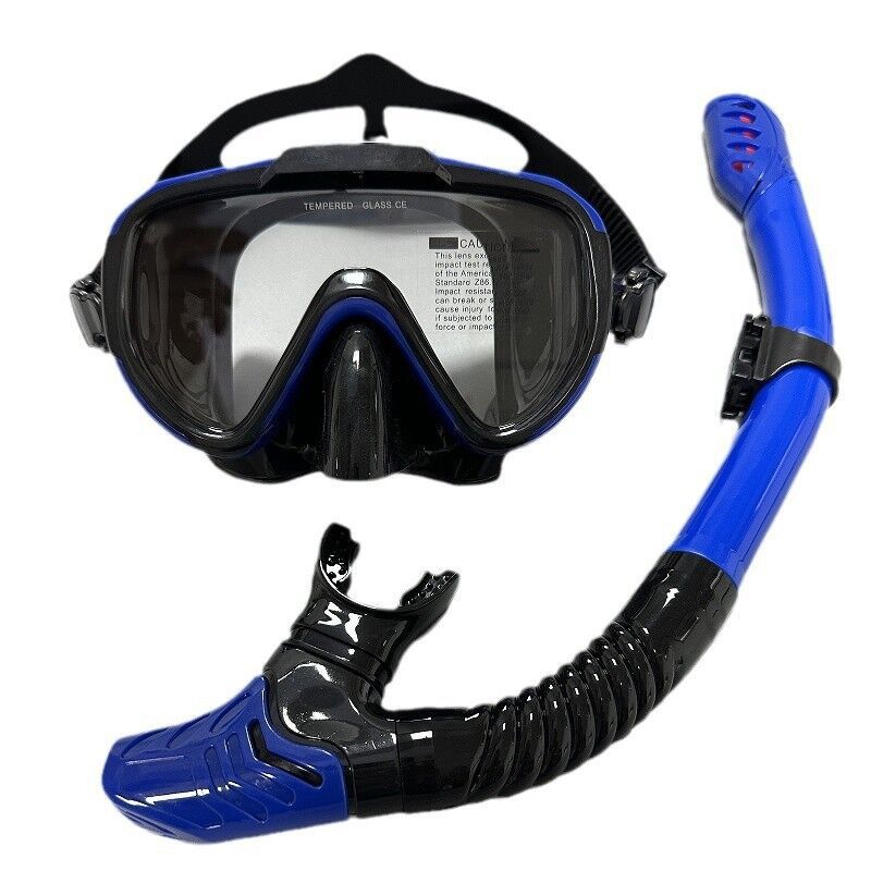 Men's and Women's Same Silicone Diving Goggles Diving Mask Snorkeling Set