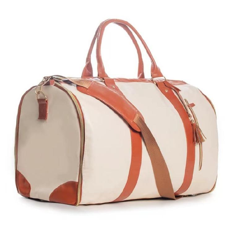 Suit Storage Bag Travel Women PU Folding Travel Bag Large Capacity Hand Luggage