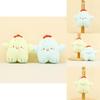 Cute Cactus Keychain Plush Doll Short Plush Material Perfect For Bags