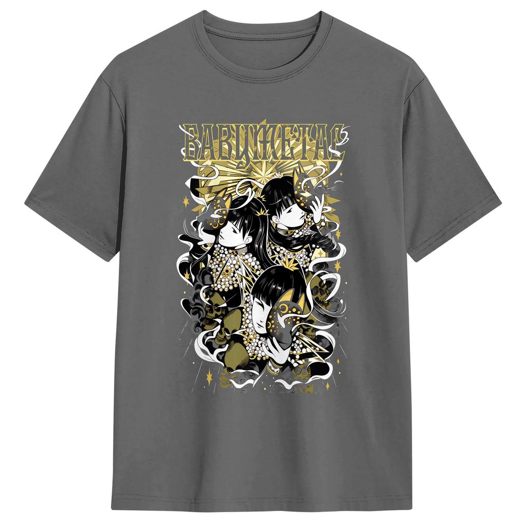 Unisex Babymetal World Tour 2026 T Shirts 100 Cotton Clothes Humor Short Sleeve Crewneck Tee Shirt Graphic TShirt