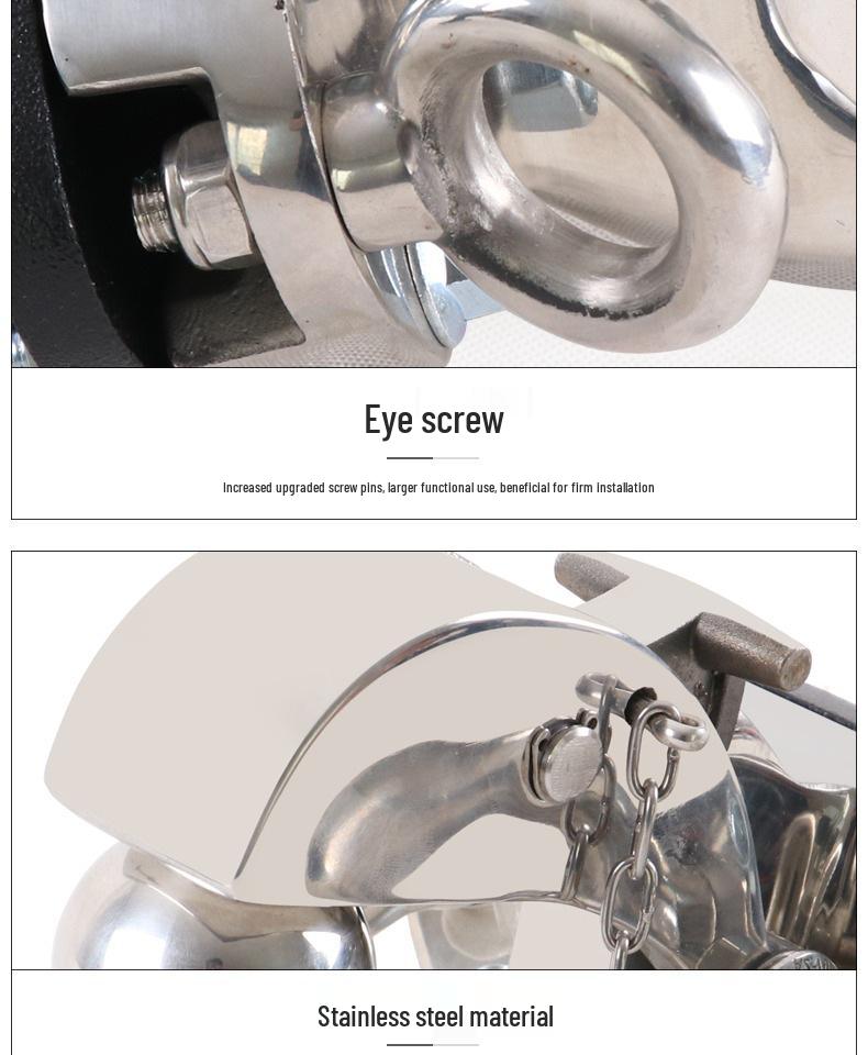 Buick GL8 Luzun Trailer Hitch: Tow Bar & Rear Tow Hook for RV, Motorcycle, & Boat Trailers.