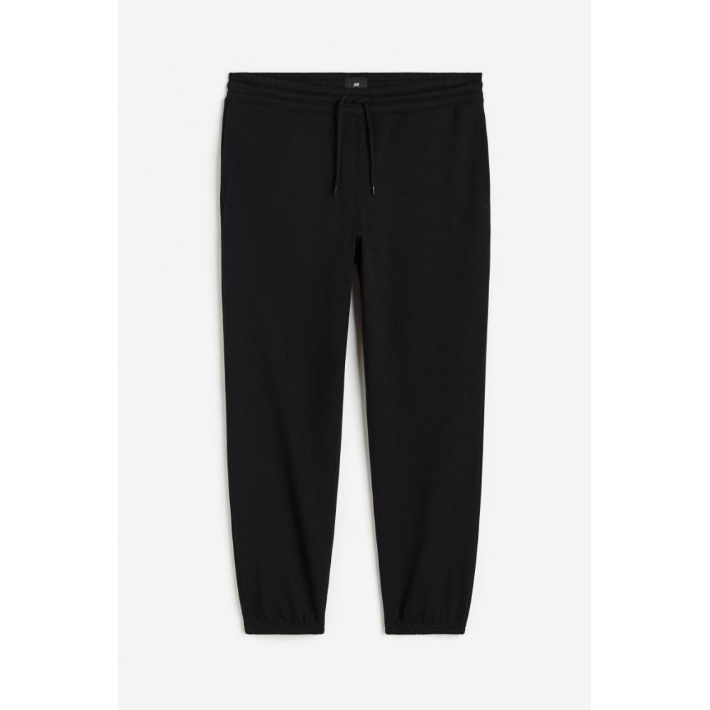 H M Relaxed Fit Sweatpants Black