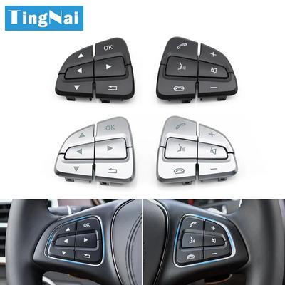 Car Multi-function Steering Wheel Control Switch Button For Mercedes BENZ A B CLS GLS GLE Class W172 W246 W218 W156 W292 W166