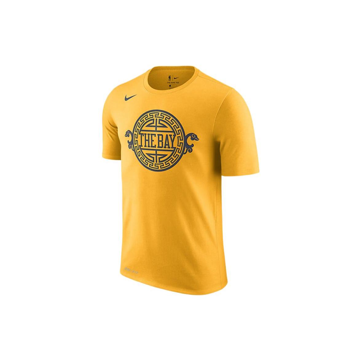 

Новые мужские футболки Nike Желтый AA6703-739 S