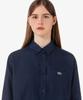 Lacoste Women'S Long Sleeve Linen Blended Shirt Dress Ef8271-56G 166